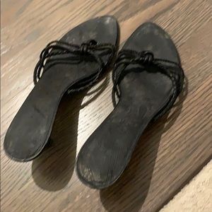 Nine West black short heels